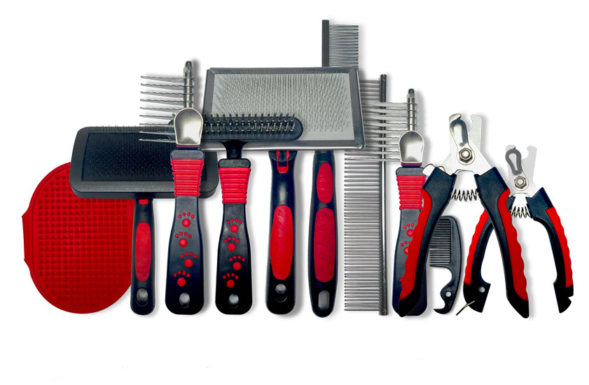 complete dog grooming kit